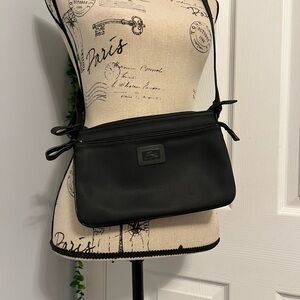 Lacoste Elegant Black Crossbody Bag